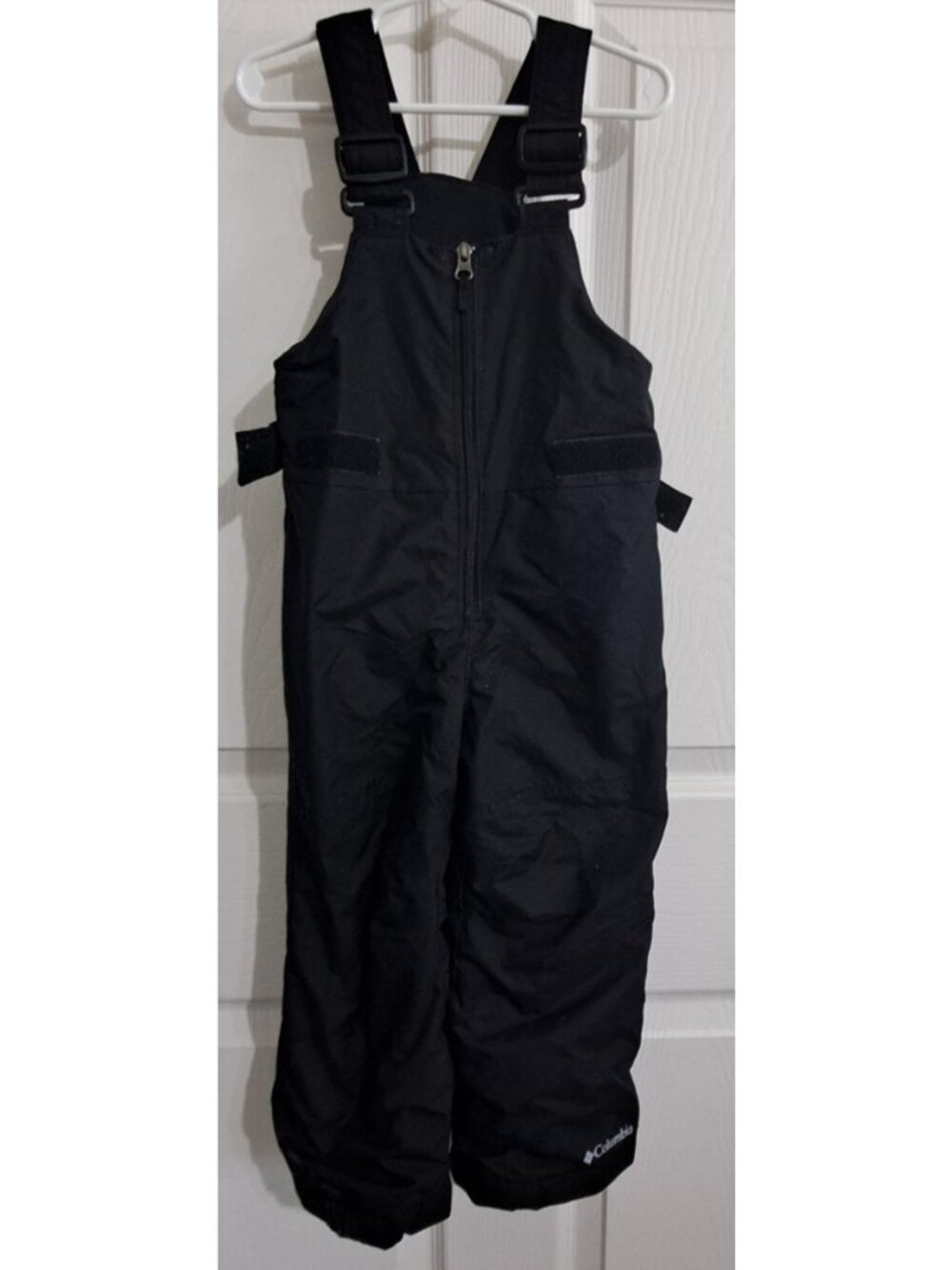 Columbia Toddler 4T Black Snow Pants Outgrown System NO FABRIC OR CARE TAG